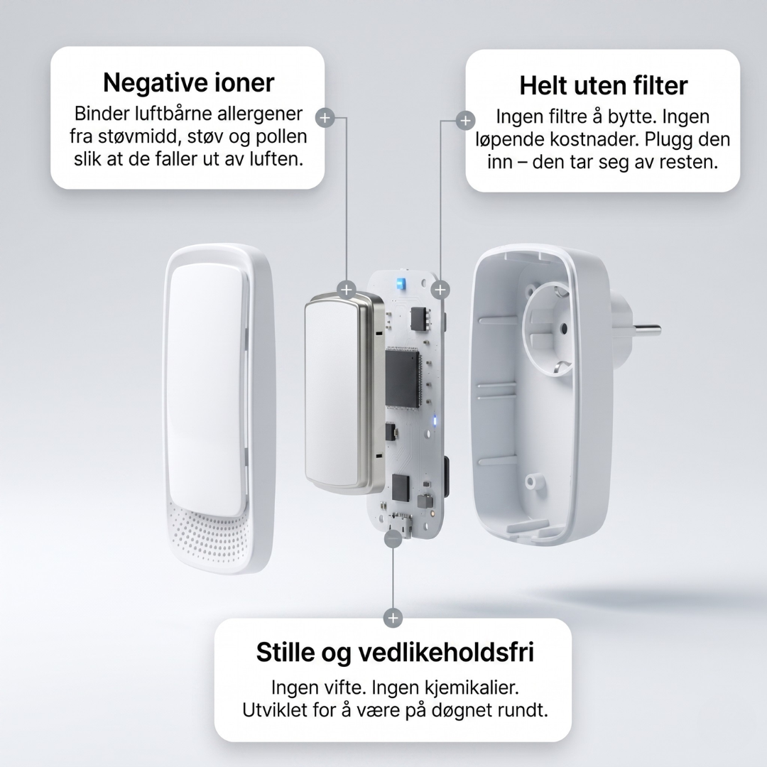 NovaClean™ Friskere morgener og et sunnere hjem
