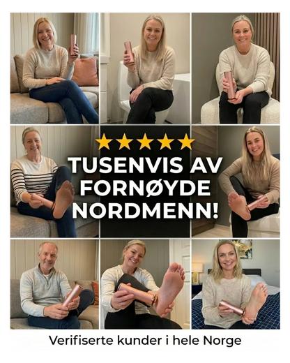 Elektrisk hardhudssliper for føtter – myke føtter hjemme